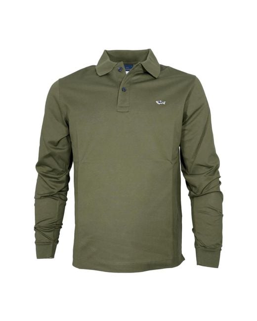 Paul & Shark Polo Shirts in het Green voor heren