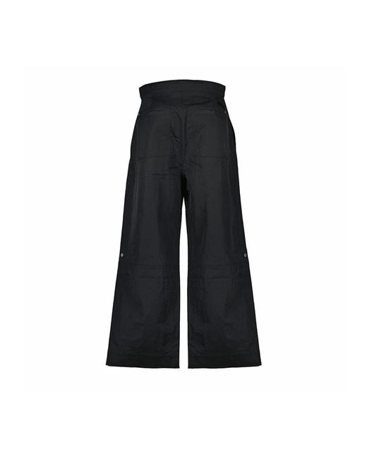 AMI Black Wide Trousers for men