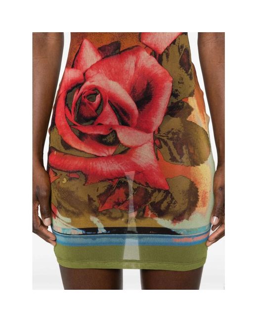 Dresses > day dresses > short dresses Jean Paul Gaultier en coloris Multicolor