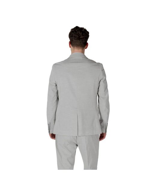 Antony Morato Gray Formal Blazers for men