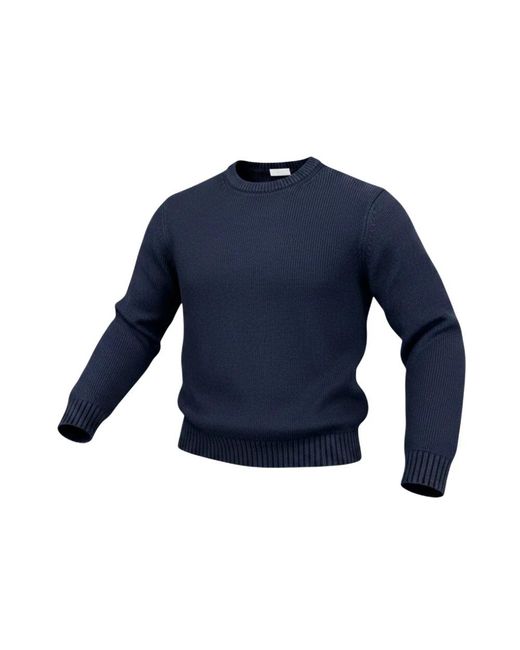 Aspesi Grobstrick-Pullover in Blue für Herren