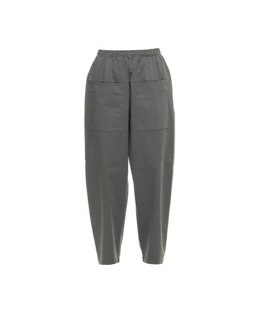 Transit Gray Wide Trousers