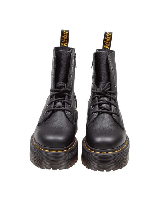 Dr. Martens Black Lace-Up Boots