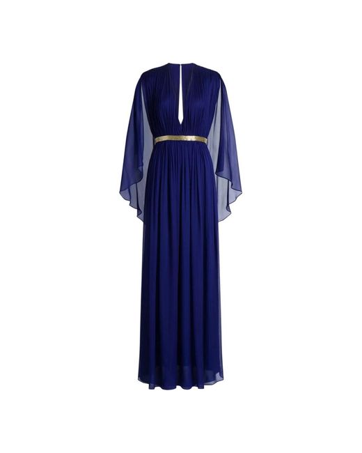 Alberta Ferretti Blue Maxi Dresses