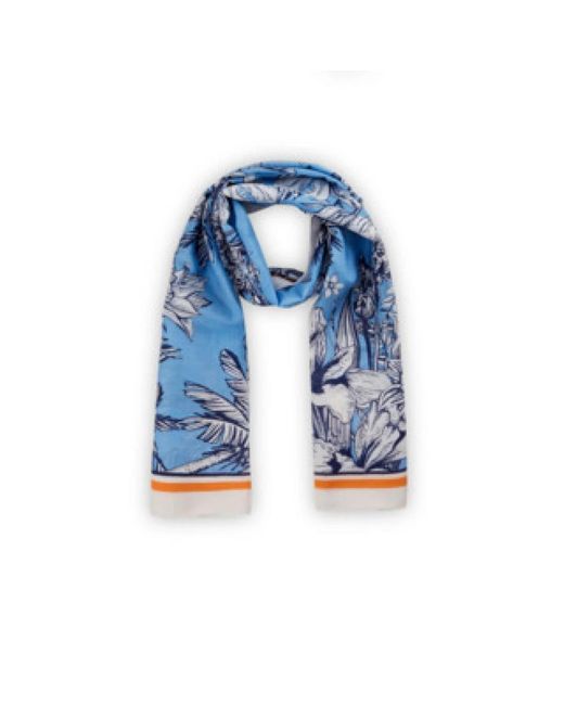 Codello Elegante Sjaal Voor Vrouwen in het Blue