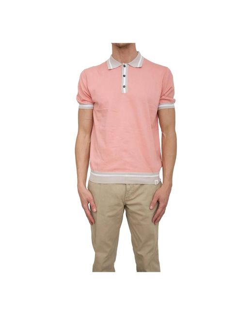 Peuterey Tops ,Roze ,Katoen Rosa Polo Shirt in het Pink voor heren