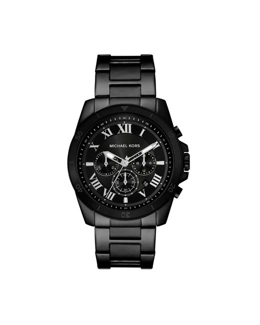 Watches di Michael Kors in Black da Uomo