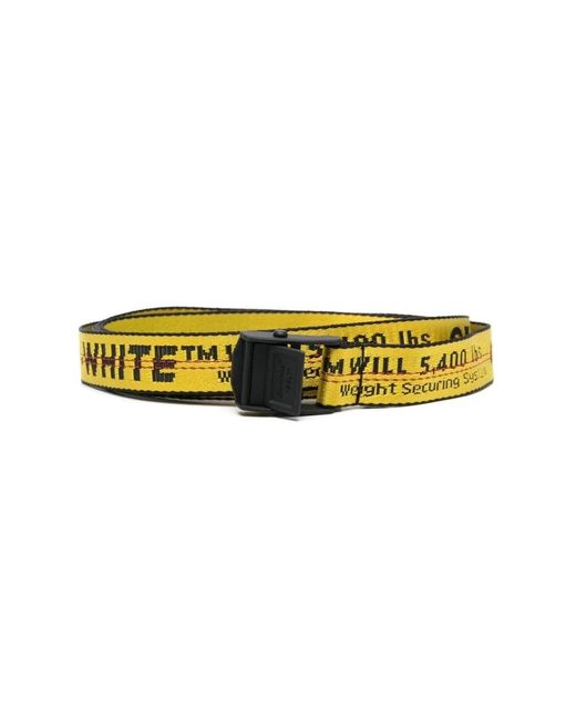 Off-White c/o Virgil Abloh Yellow Belts