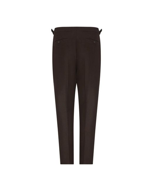 Franzese Collection Brown Suit Trousers for men