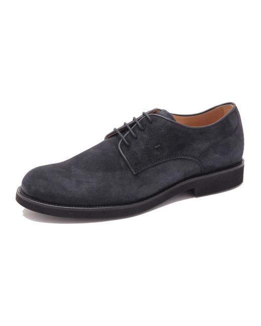 Tod's Black Lace-Up Boots for men