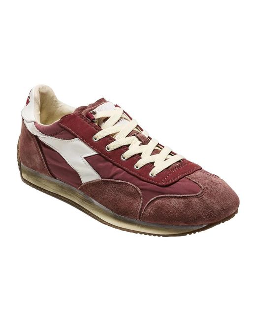 Diadora Red Sneakers for men
