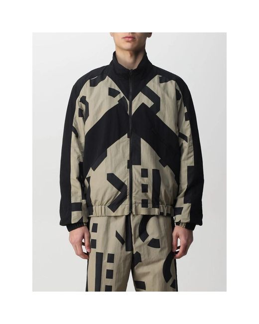 KENZO Green Zip-Throughs for men