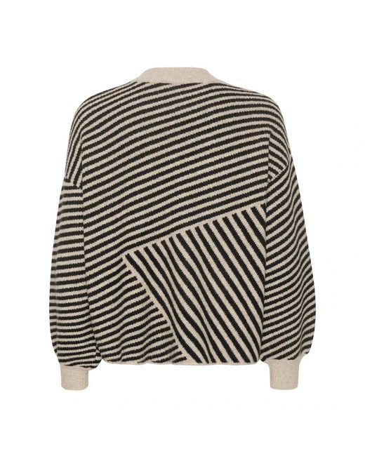 Kaffe Multicolor Round-Neck Knitwear