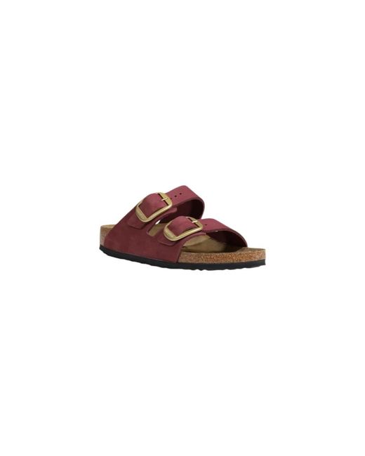 Birkenstock Brown Sliders