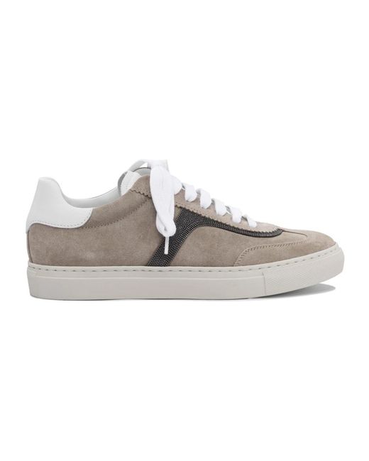 Brunello Cucinelli Gray Sneakers
