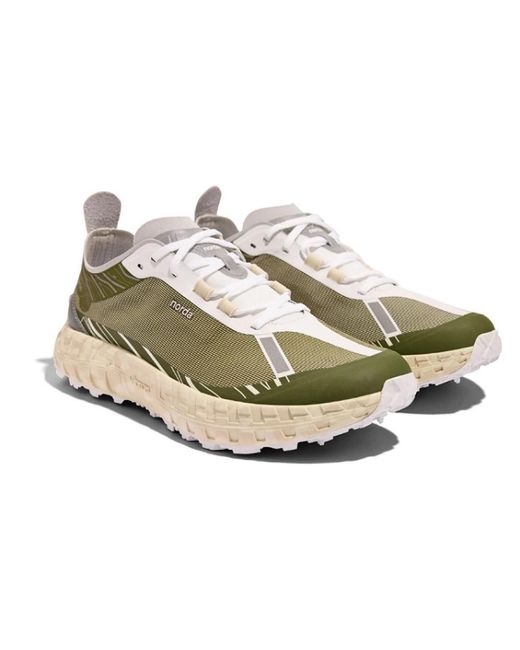 Norda Bio-Dyneema Glitch Trail Schuh in Metallic für Herren
