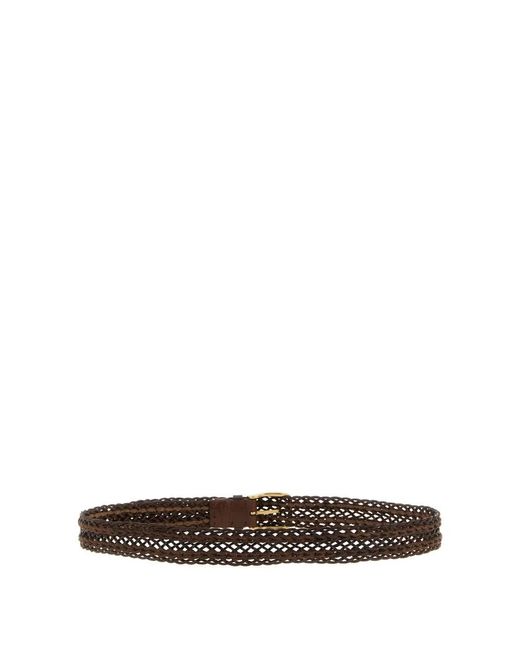 Brunello Cucinelli Brown Belts for men