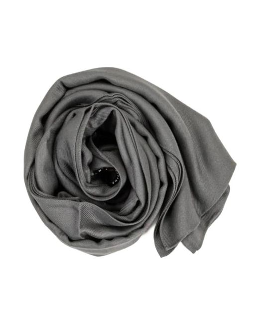 Philipp Plein Gray Scarves for men
