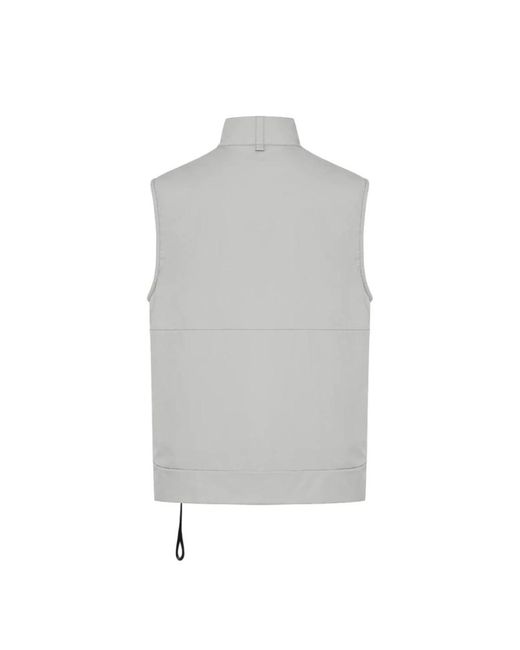 DUNO Gray Waistcoats for men