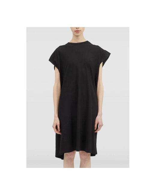 MM6 by Maison Martin Margiela Black Short Dresses