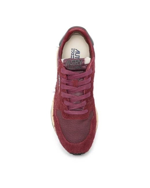 Autry Purple Sneakers