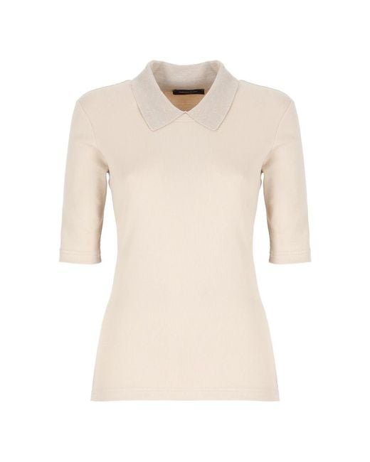 Polo Shirts Fabiana Filippi de color Natural