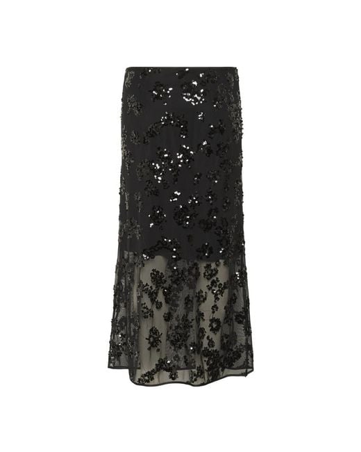 Part Two Black Maxi Skirts