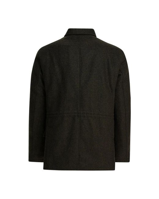 Manifattura Ceccarelli Alligator Jacket in Schwarz für Herren