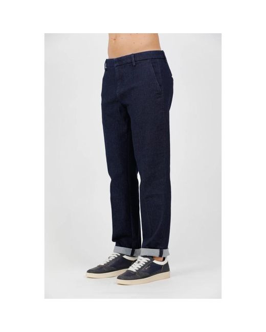 Straight Jeans Dondup de hombre de color Blue