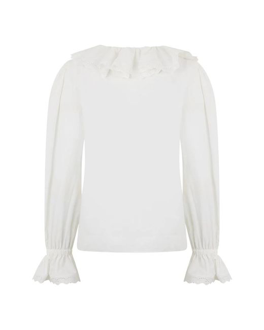 Blouses Alberta Ferretti de color White