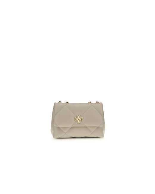 Tory Burch Gray Shoulder Bags
