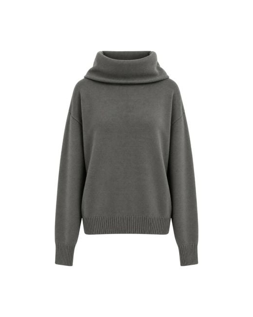 IRO Gray Rollkragenpullover