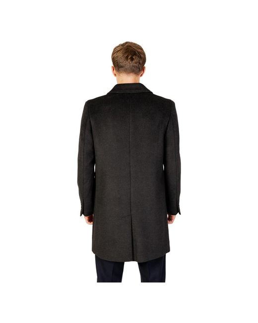 Antony Morato Black Single-Breasted Coats for men