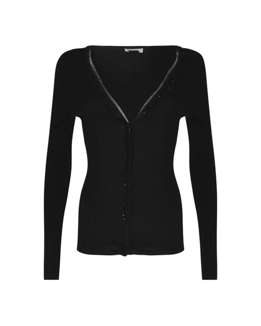 P.A.R.O.S.H. P.A.R.O..H. ,Truien & Vesten ,Zwart ,Zwarte Sweater Collectie in het Black