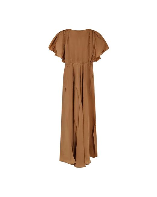 Mes Demoiselles Brown Midi Dresses