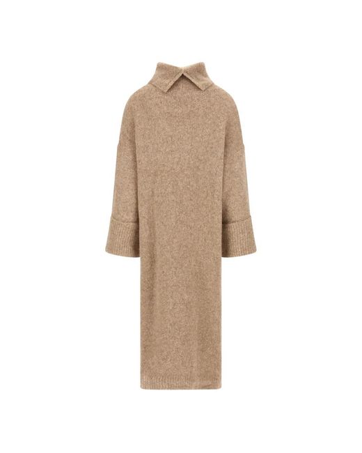 Entire studios Natural Knitted Dresses