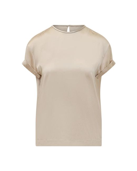Blouses Brunello Cucinelli de color Natural