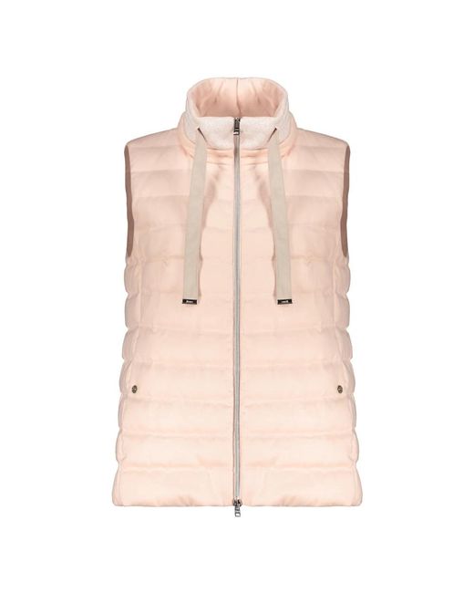 Vests Herno en coloris Pink