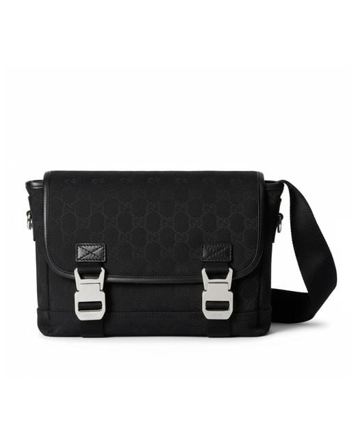 Gucci Black Cross Body Bags for men