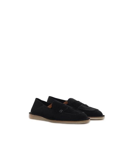 Dolce & Gabbana Black Loafers for men