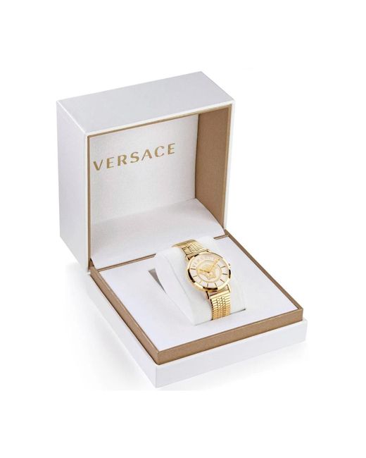 Versace Metallic Versce armbanduhr v-essential 36 mm vek401021
