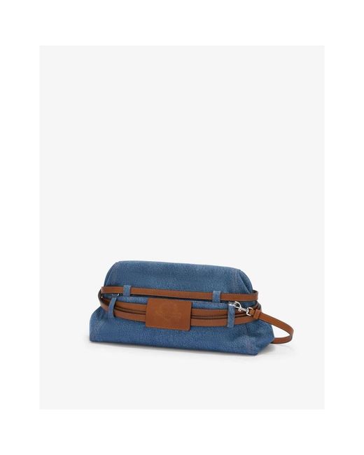 Moschino Blue Clutches