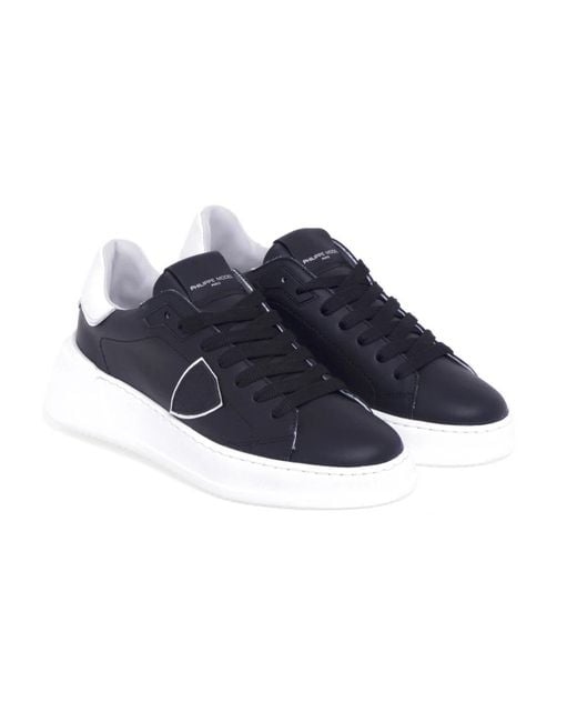 Philippe Model Blue Tres Temple Sneaker