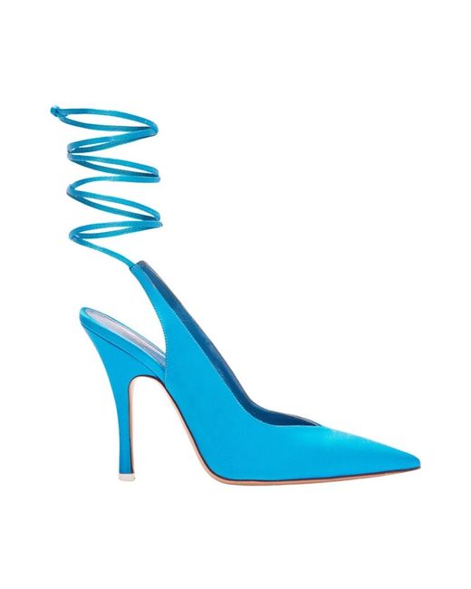 The Attico Blue Pumps