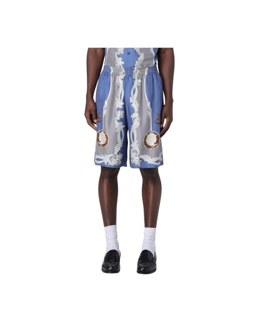 Versace Casual Shorts in het Blue voor heren