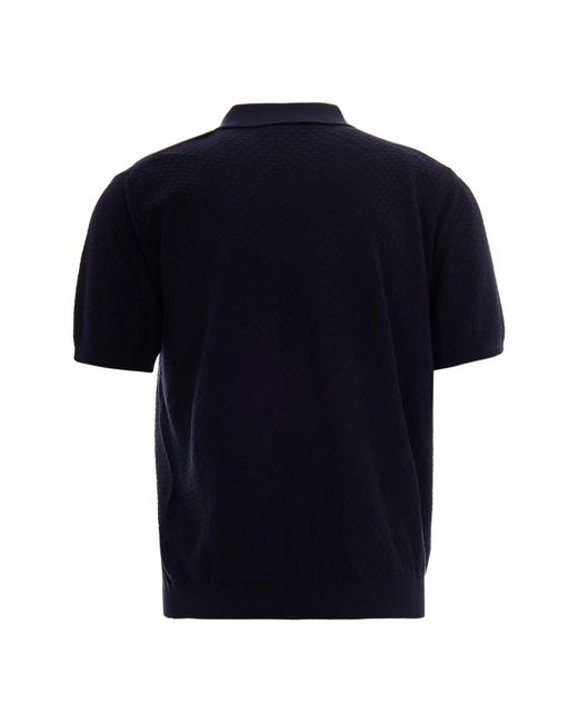 Paolo Pecora Gebreide Blouse in het Blue voor heren
