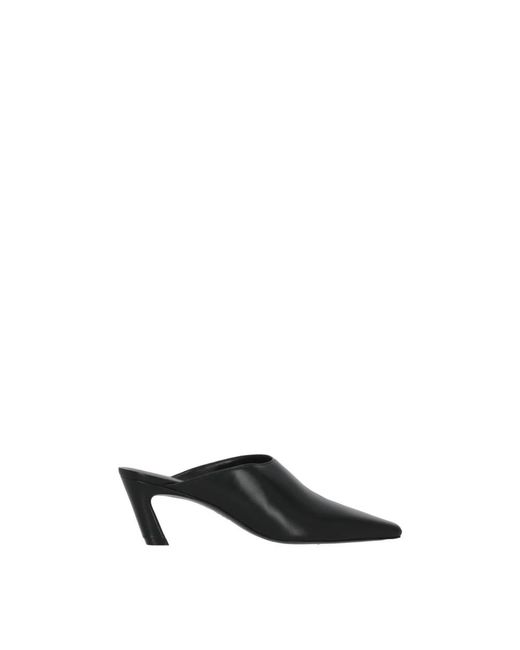 Stuart Weitzman Black Stassi Mule 50