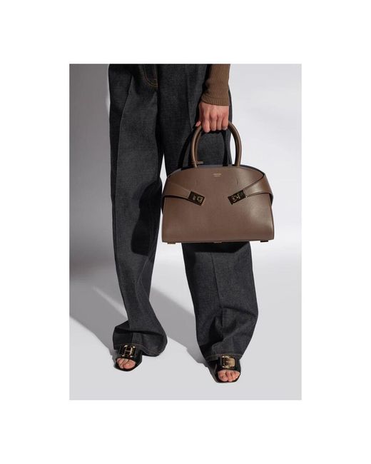 Handbags di Ferragamo in Brown