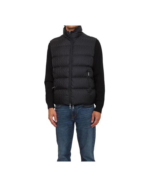 ARMANI EXCHANGE Black Waistcoats for men