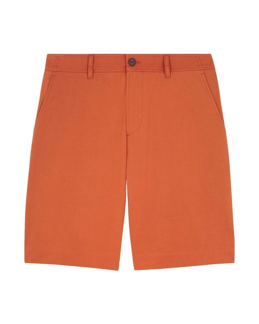 Maison Kitsuné Casual Shorts in het Orange voor heren